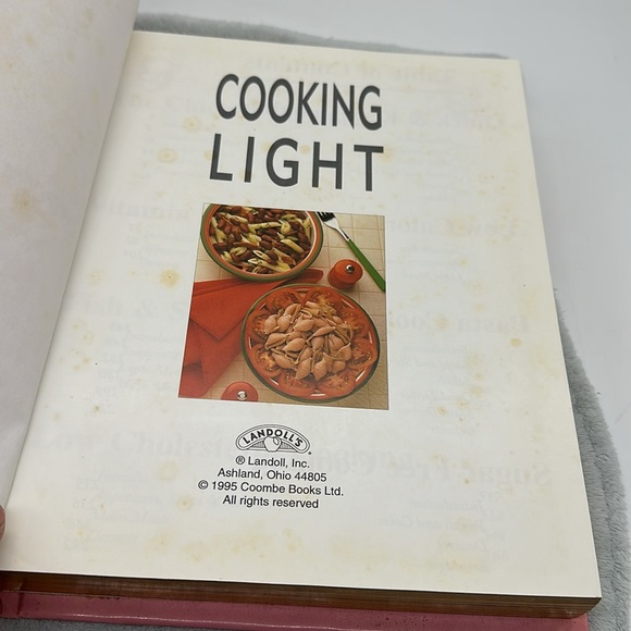 Cooking Light-Incorporating 8 Books In One—1995 Copyright Landoll-576 Pages - Picture 3 of 10